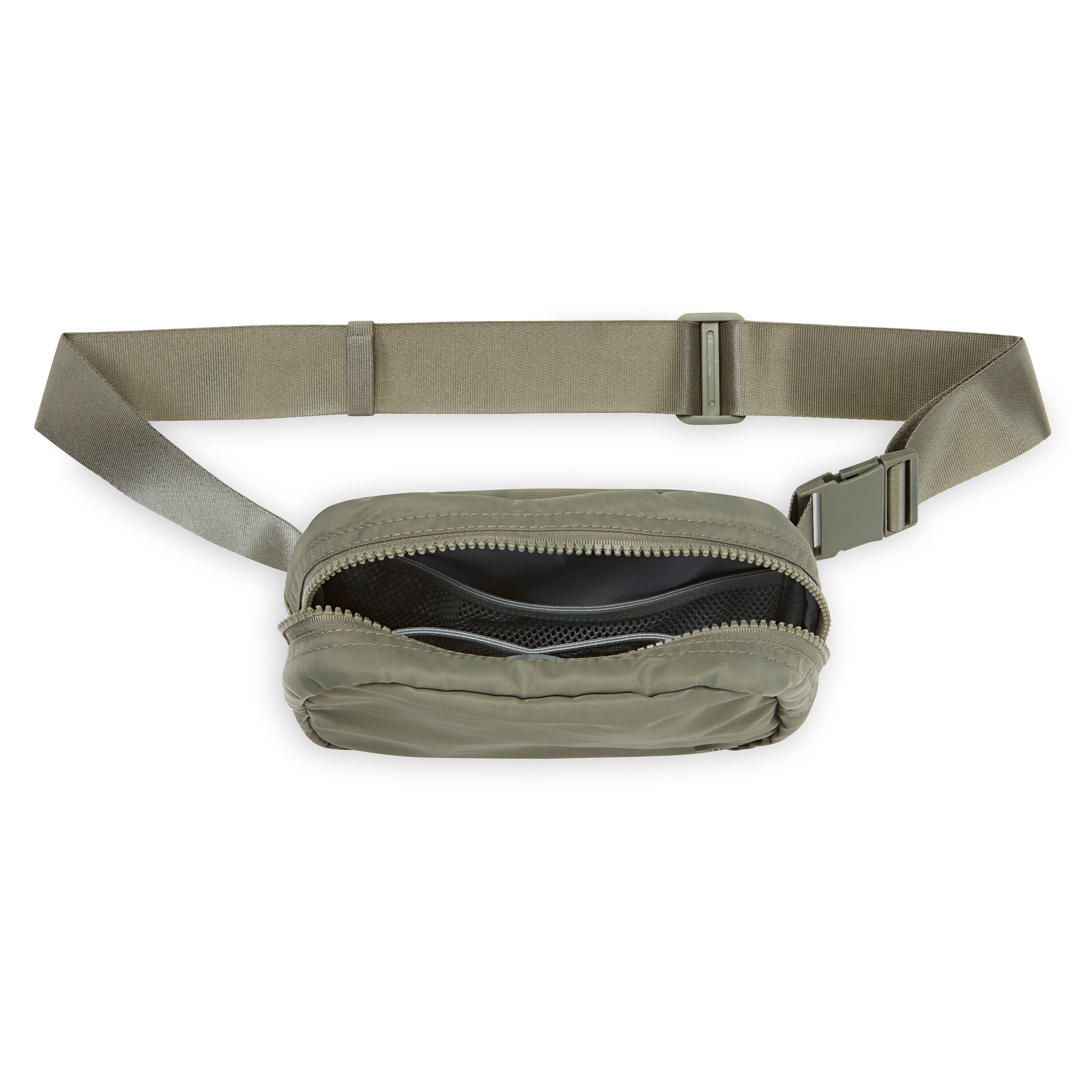 Gaiam Sidekick Waist Pack Olive interior